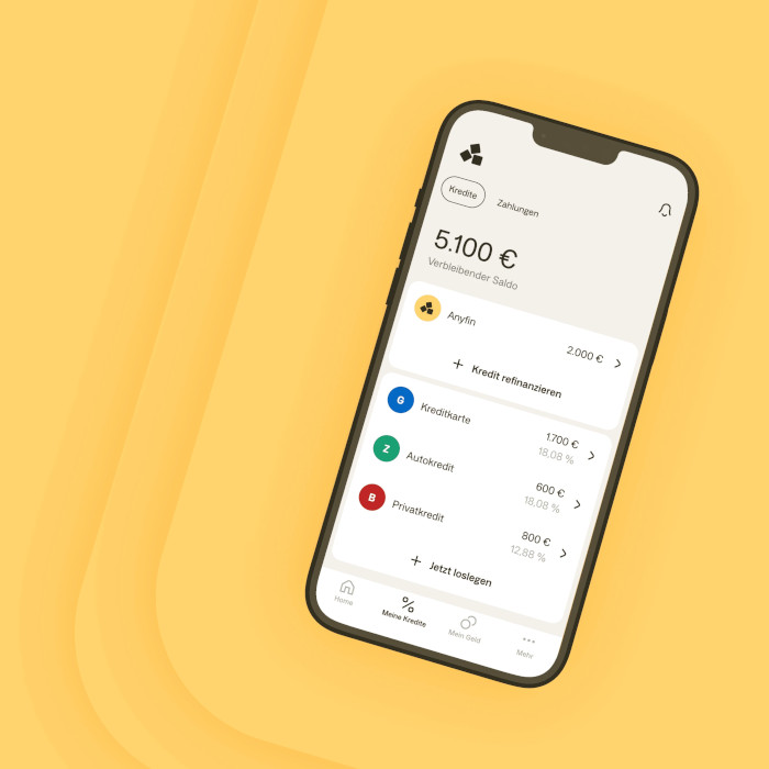 Fintech Anyfin bündelt alle Kredite in einer App Mobilebanking.de